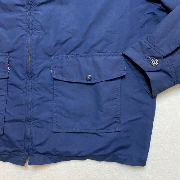 Vintage USPS Postal Service Jacket Men's 48 L 2XL Blue Full Zip Brookfield - Picture 4 of 13